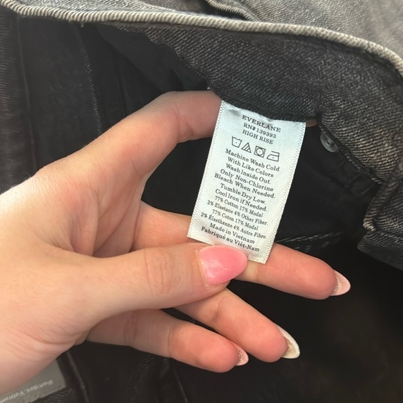 Everlane High Rise Skinny Jeans in Gray Size 28 - Picture 10 of 14